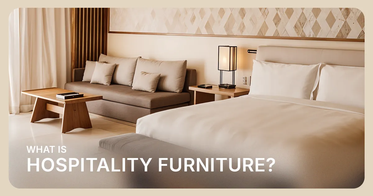 Hospitality Furniture vs. Residential Furniture - What Suits Your Business More