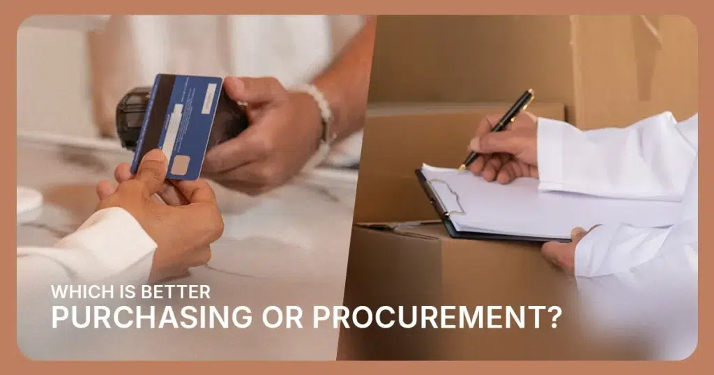 Purchasing or Procurement