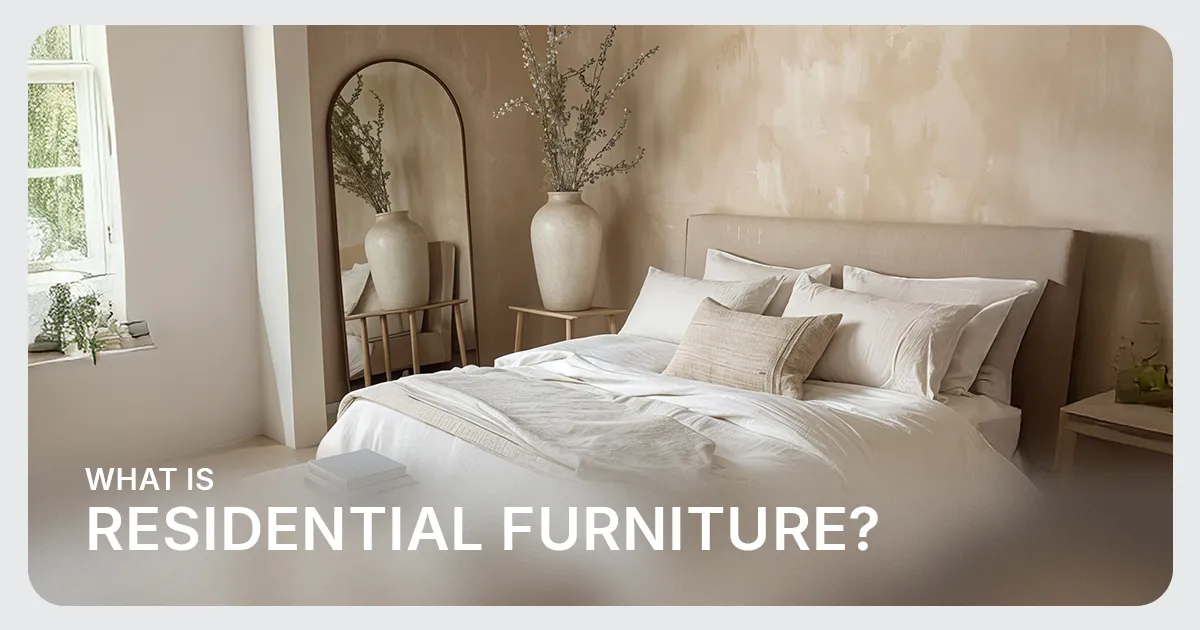 Hospitality Furniture vs. Residential Furniture - What Suits Your Business More